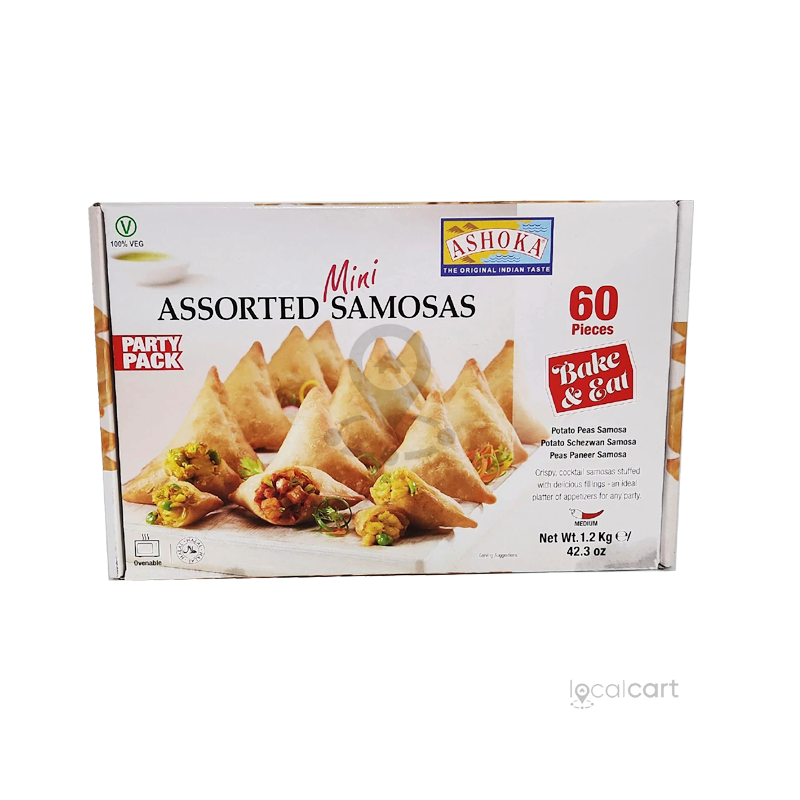 Picture of Ashoka Mini Assorted Samosa FRZ - 1200g*60