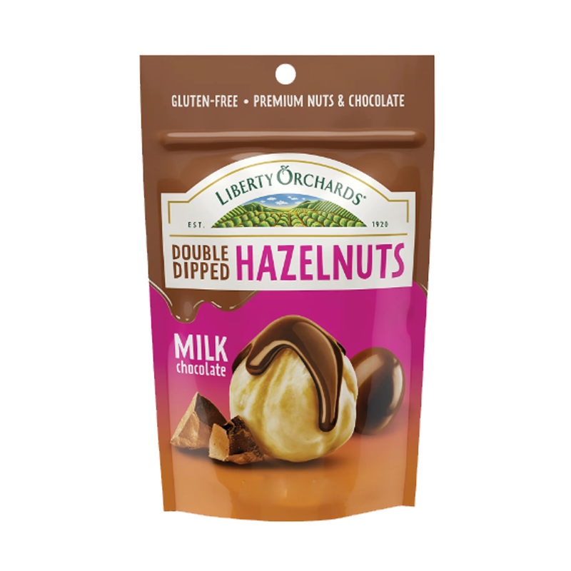 Picture of Liberty Orchards Milk Chocolate Hazelnuts - 90g