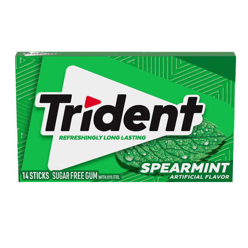 Picture of Trident Spearmint Chewing Gum - 14pc