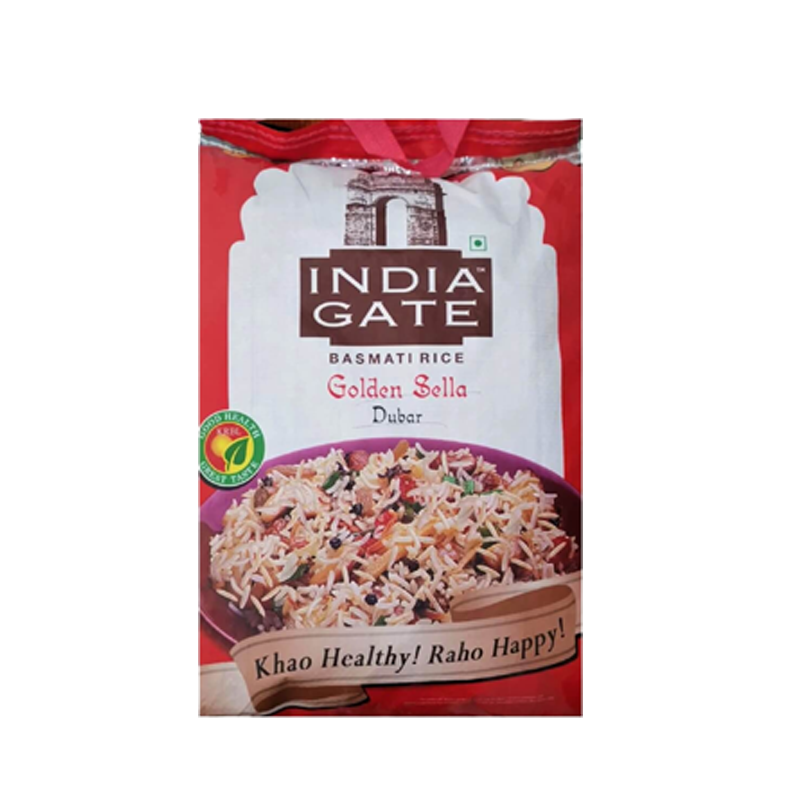 Picture of India Gate Golden Sella Basmati Rice - 10lb