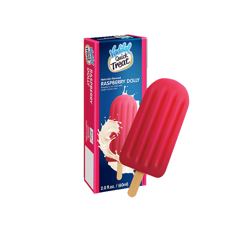 Picture of Vadilal Raspberry Dolly Ice Cream FRZ - 60ml