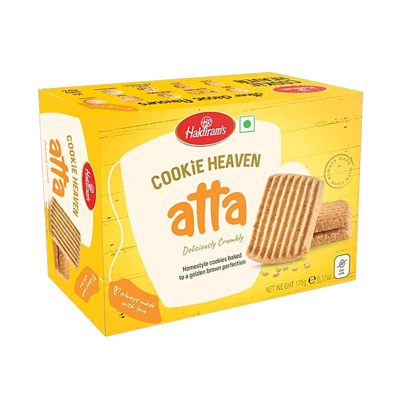 Picture of Haldirams Cookie Heaven Atta Cookies - 175g