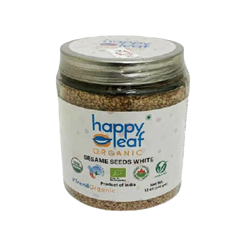 Picture of Happy Leaf Organic White Sesame Seeds - 12oz