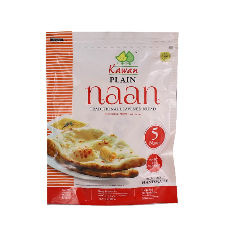 Picture of Kawan Plain Naan FRZ - 425g*5