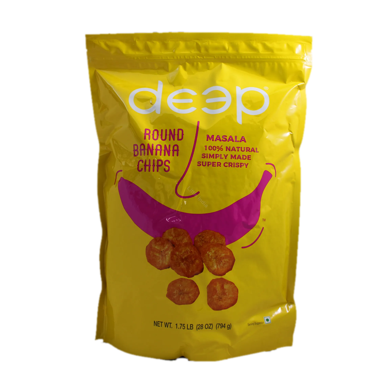 Picture of Deep Masala Round Banana Chips - 1.75lb