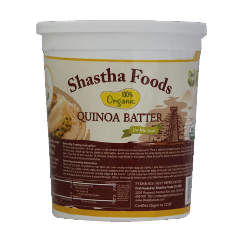Picture of Shastha Organic Quinoa Batter - 30oz