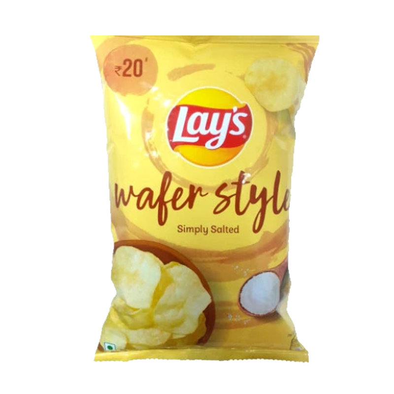 Picture of Lays Wafer Style Salted Chips - 48g