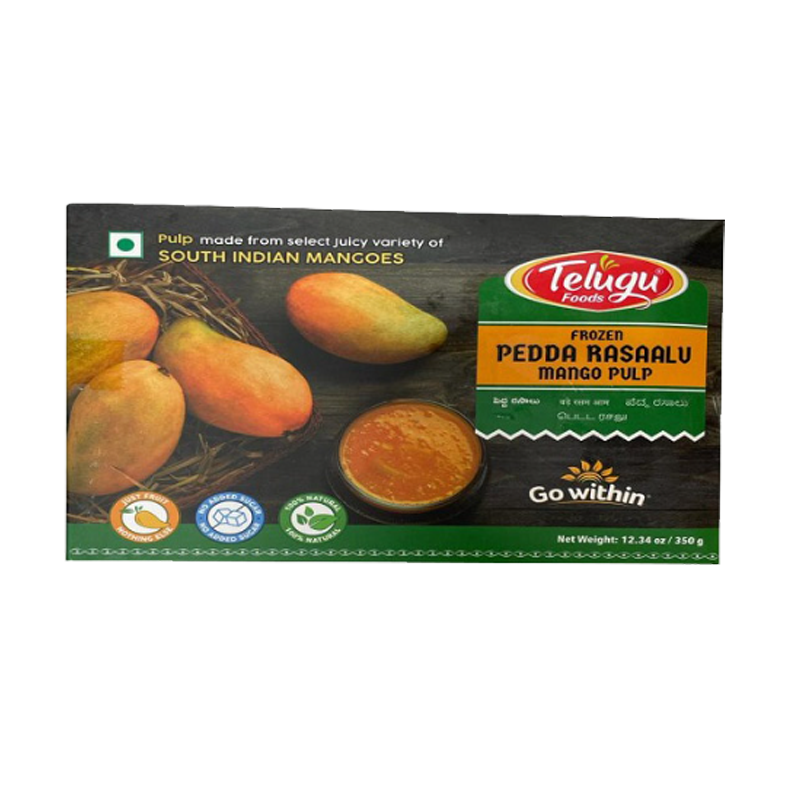 Picture of Telugu Pedda Rasaalu Mango Pulp IQF - 350g