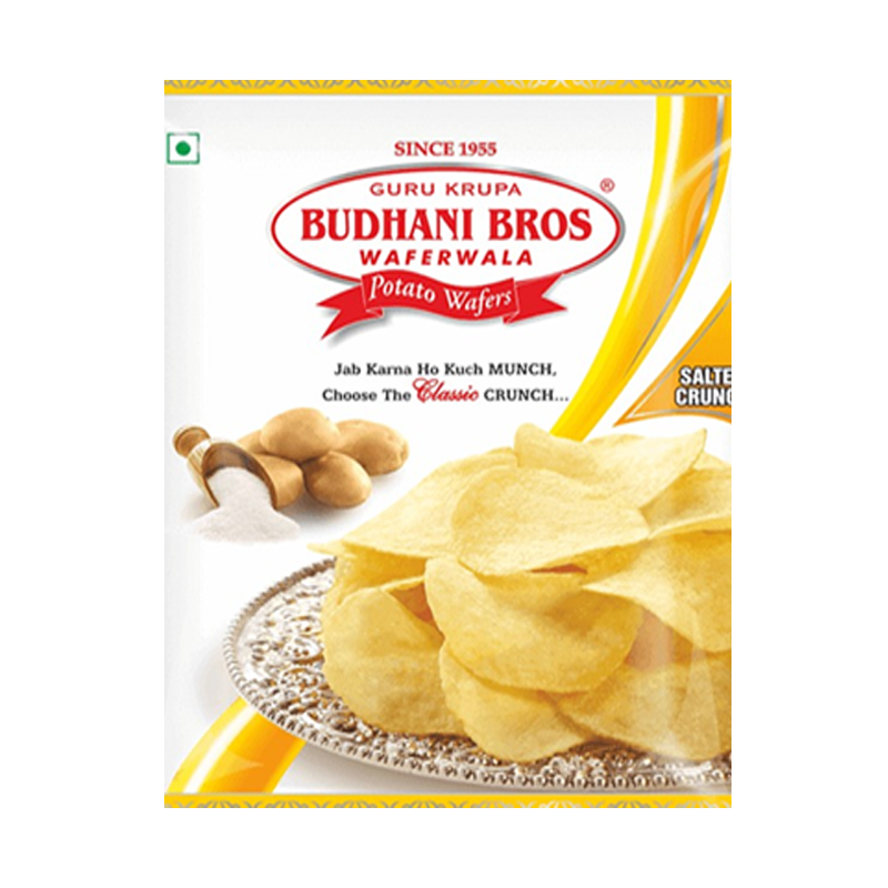 Picture of Budhani Bros Potato Wafers Cheese - 150g