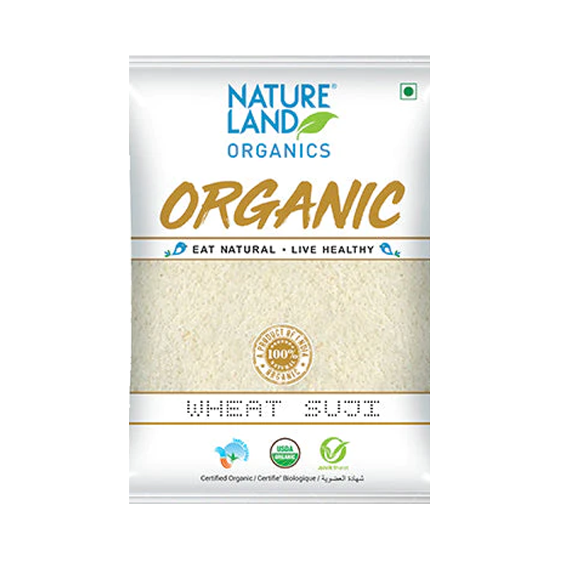 Picture of Nature Land Organic Wheat Suji - 2lb