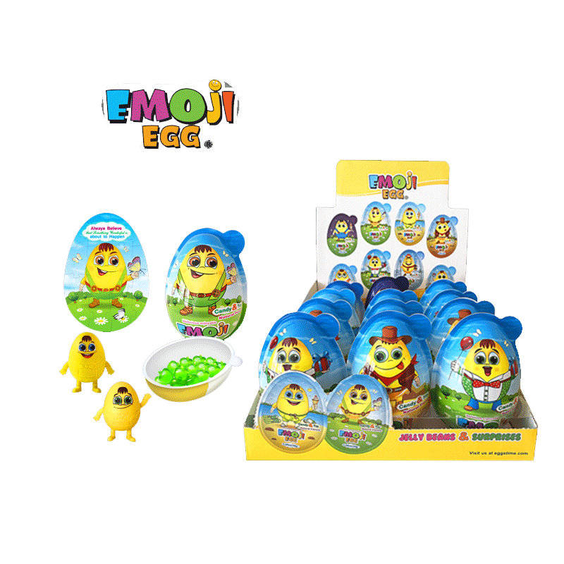 Picture of Emoji Egg Candy With Toy - 30g