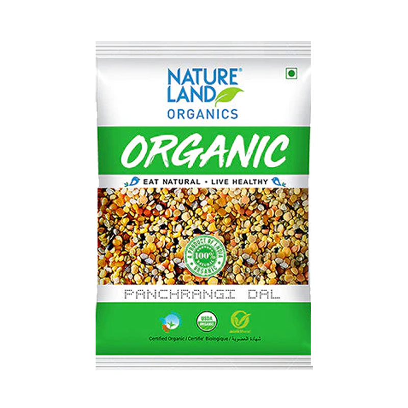 Picture of Nature Land Organic Panchrangi Dal - 5lb