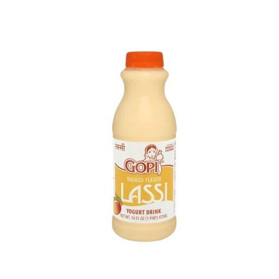 Picture of Gopi Lassi Mango Yogurt Drink - 1/2gl