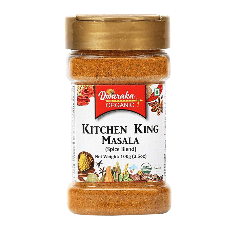 Picture of Dwaraka Organic Kitchen King Masala Jar - 100g