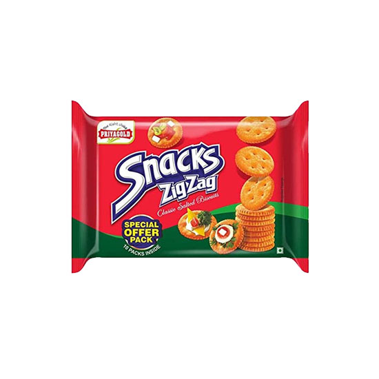 Picture of Priya Gold Snacks ZigZag-350g