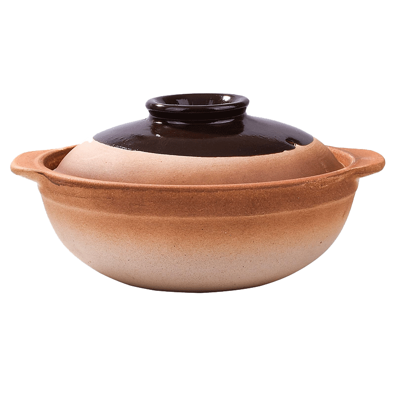 Picture of Clay Pot with Lid- 1pcs