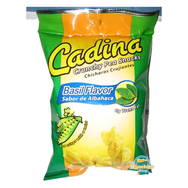 Picture of Cadina Crunchy Pea Snack Basil - 60g