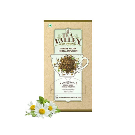 Picture of Tea Valley Stress Relief Herbal Tea Bags - 40g*20