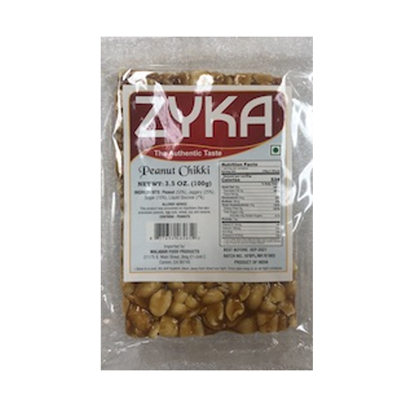 Picture of Zyka Coconut Peanut Chikki - 100g
