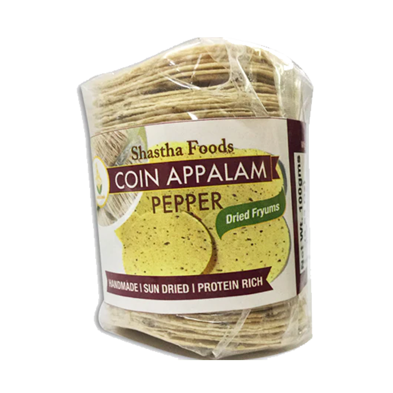 Picture of Shastha pepper Coin Papad - 100g