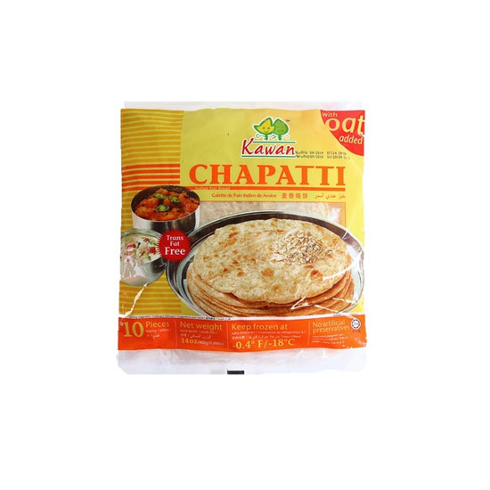 Picture of Kawan Oats Chapatti FRZ - 400g*5