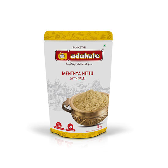 Picture of Adukale Menthya Hittu With Salt - 200g