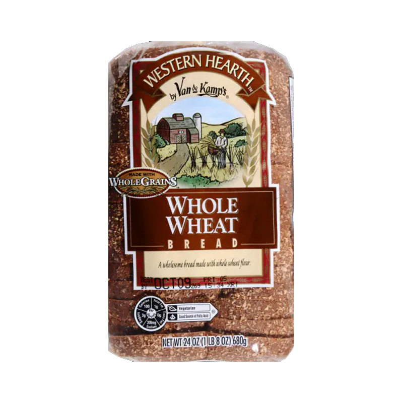 Picture of Western Farms Whole Wheat Bread - 680g