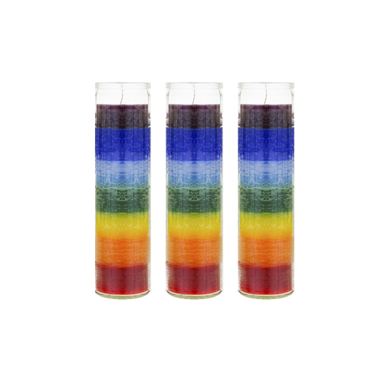 Picture of Color Candles Long 8" - 3pcs