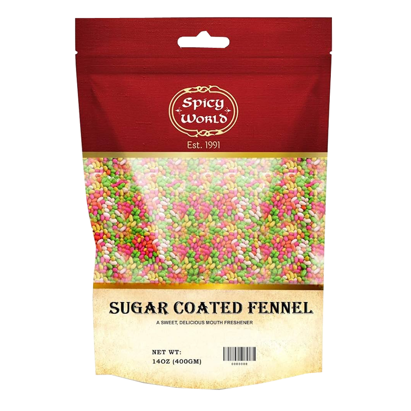 Picture of Spicy World Sugar Coated Fennel Seeds - 100g