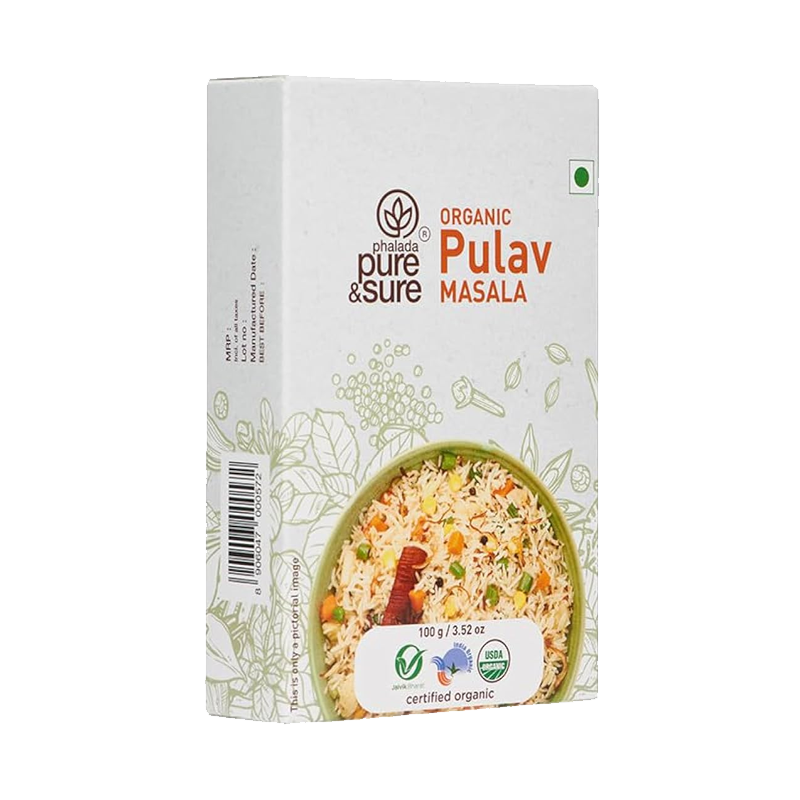 Picture of Pure & Sure Organic Pulav Masala - 100g