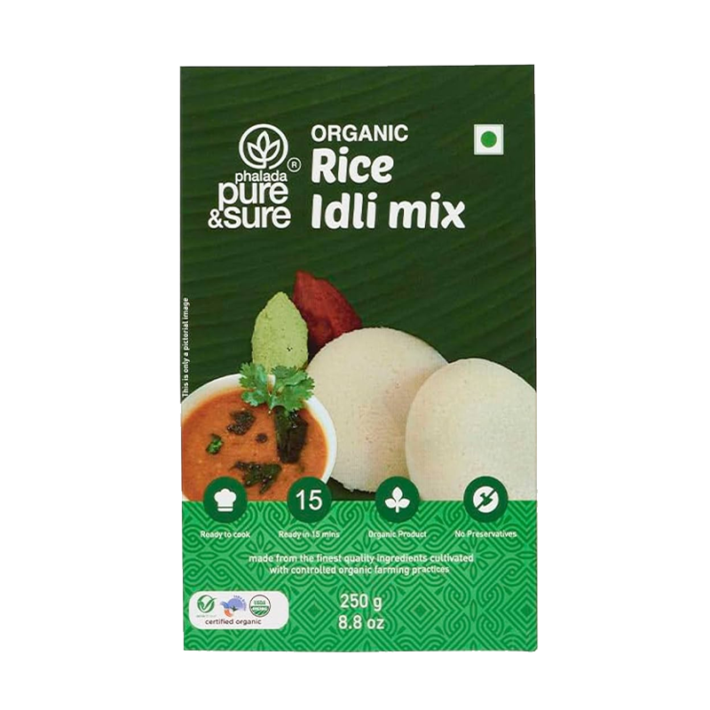 Picture of Pure & Sure Organic Rice Idli Mix - 250g