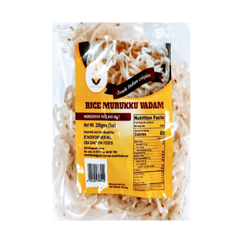 Picture of Shastha Rice Murukku Vadam - 200g