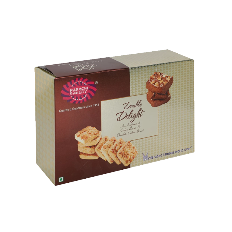 Picture of Karachi Two Magestic Chocolate & Cashew Biscuit - 400g