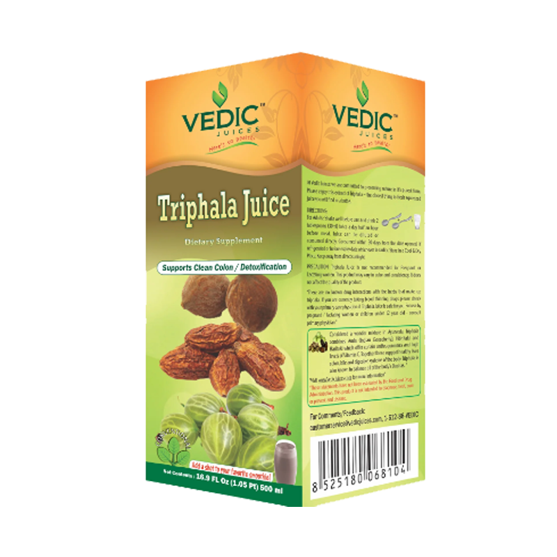 Picture of Vedic Organic Triphala Juice - 1lt