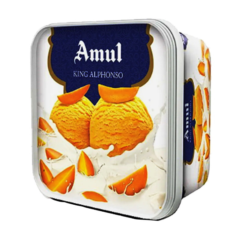 Picture of Amul King Alphonso Ice Cream FRZ - 1lt