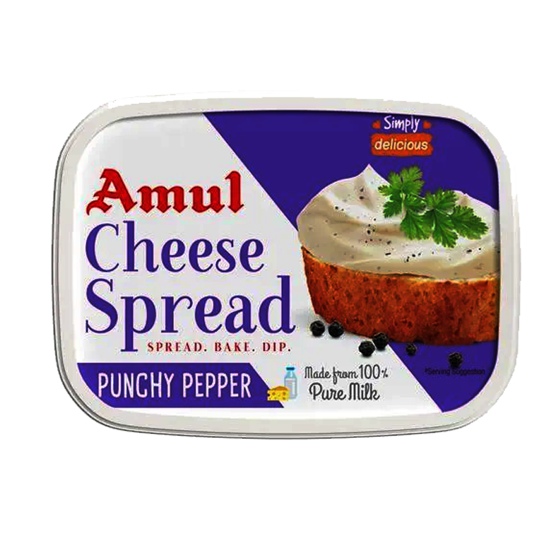 Picture of Amul Cheese Spread Punchy Pepper - 200g