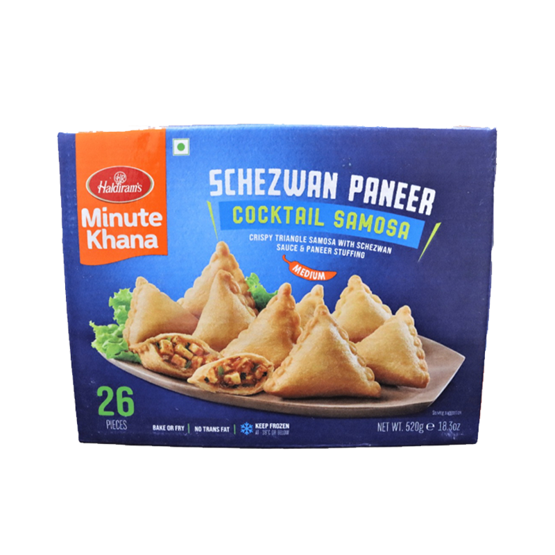 Picture of Haldirams Cocktail Samosa Schezwan Paneer FRZ - 520g*26