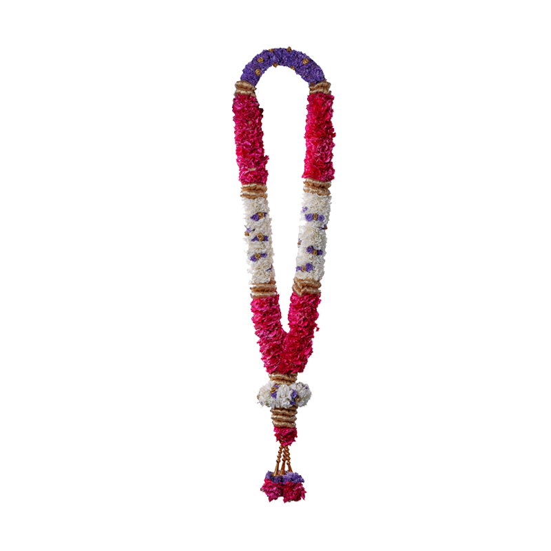 Picture of Fresh Indian Carnation Mix Garland - 1pc