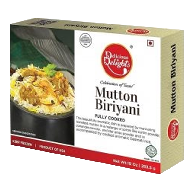 Picture of Delicious Delights Mutton Biriyani FRZ - 10 oz