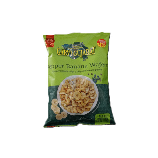 Picture of Garvi Gujarat Banana Chips Pepper - 180g