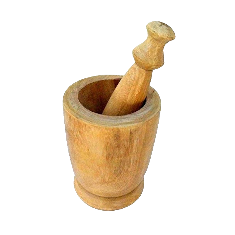 Picture of Morton Pestle w Wood - 1pcs