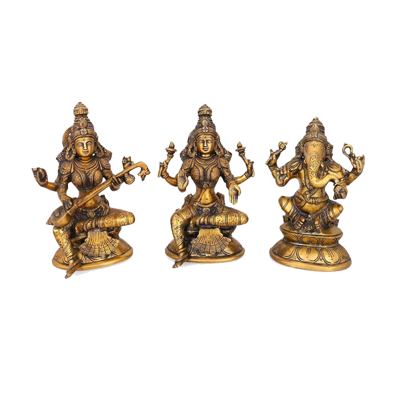 Picture of S Ganesh Devi Idol Set Med