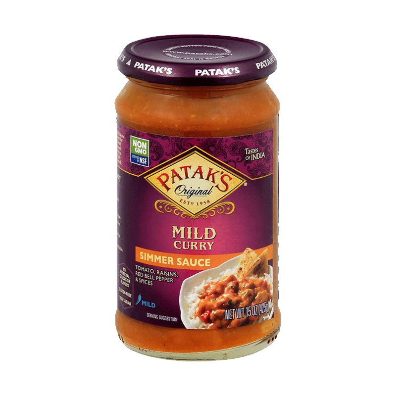 Picture of Pataks Mild Curry Sauce - 14.5oz
