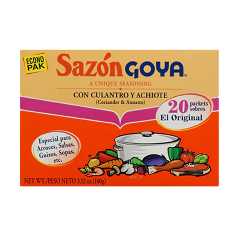 Picture of Goya Sazon Con Culantro Achiote - 100g*20