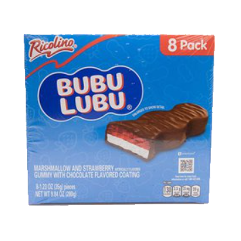 Picture of Ricolino Bubulubu Mexican Starwberry Marshmallow - 8pc