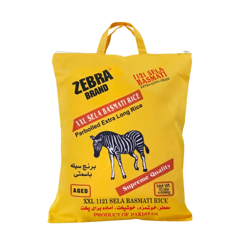 Picture of Zebra Sela Everyday Basmati Rice - 10lb