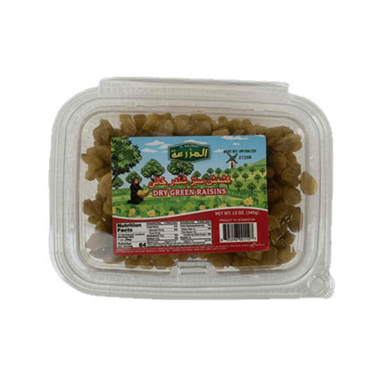 Picture of Al Mazrah Dry Green Raisins - 340g