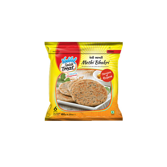 Picture of Vadilal Methi Bhakri - 180g*6