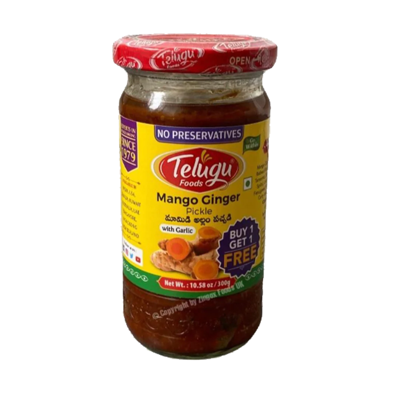 Picture of Telugu Mango Ginger Pickle - 300g