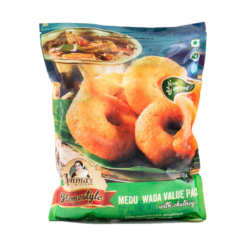 Picture of Ammas Kitchen Medu Vada With Chutney FRZ - 2lb*24